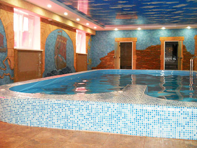 Основной зал Сауна Садко