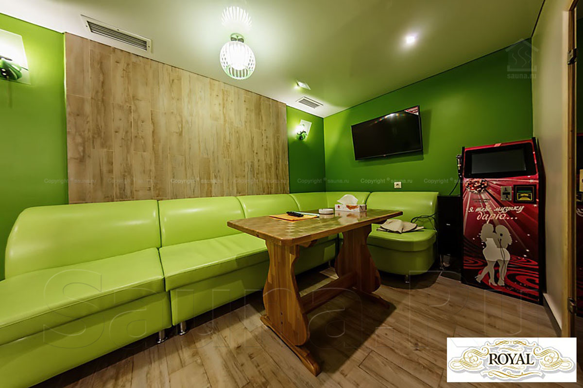 Зеленая сауна Сауны Роял