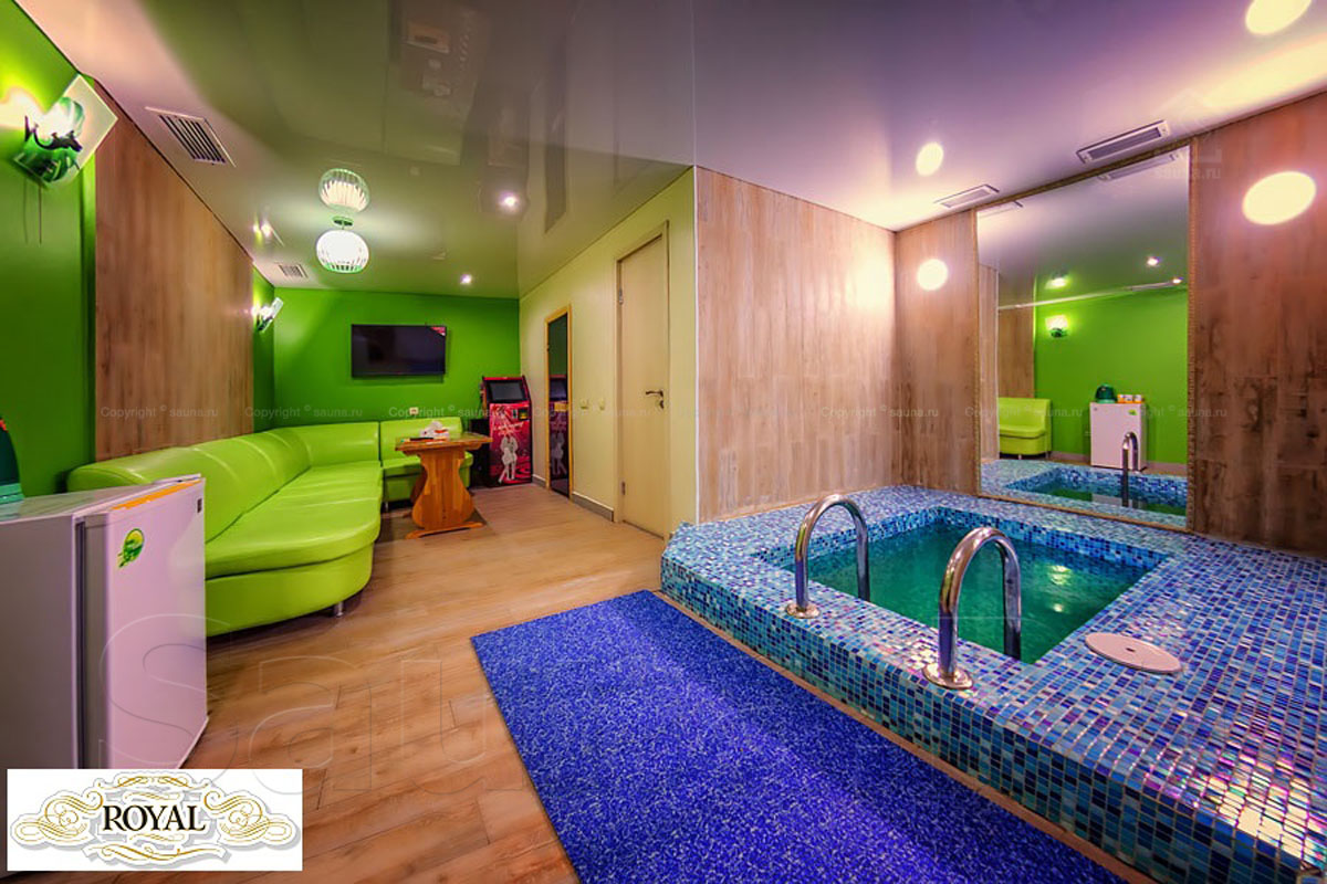 Зеленая сауна Сауны Роял