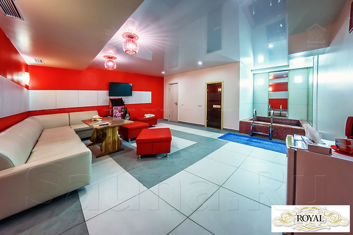 Красная сауна Сауны Роял