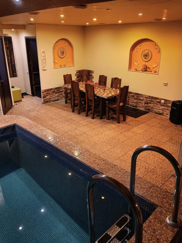 Большой зал Сауна на Павелецкой